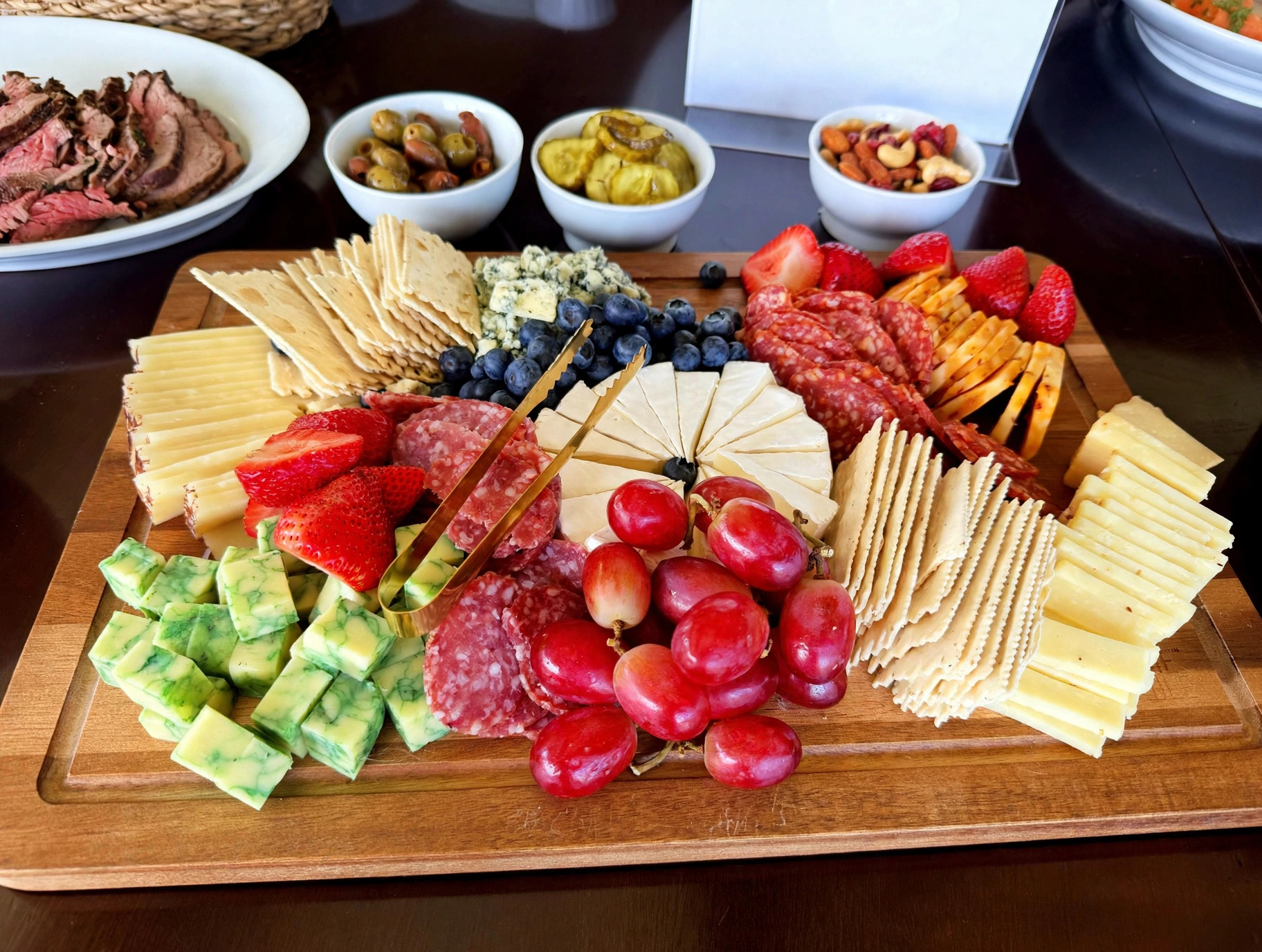 Artisan charcuterie board by Chef Tony