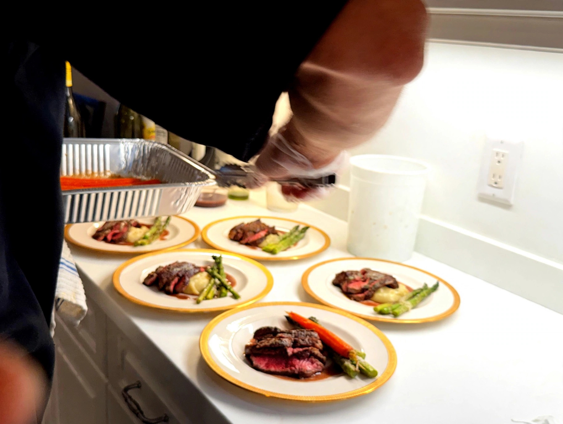 Finishing plates on the line