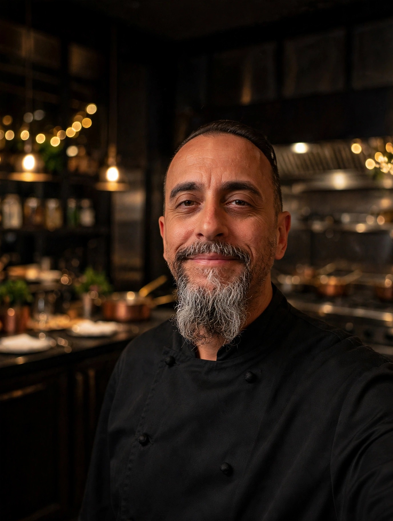 Chef Tony in a white chef coat